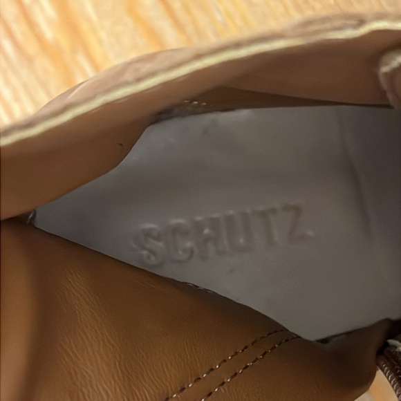 SCHUTZ  Xayane Combat Boots in Hazel Size 9 - Picture 4 of 12
